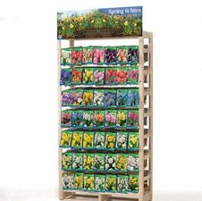 Fall bulb retail display Complete Garden Center Display (301 Packages)