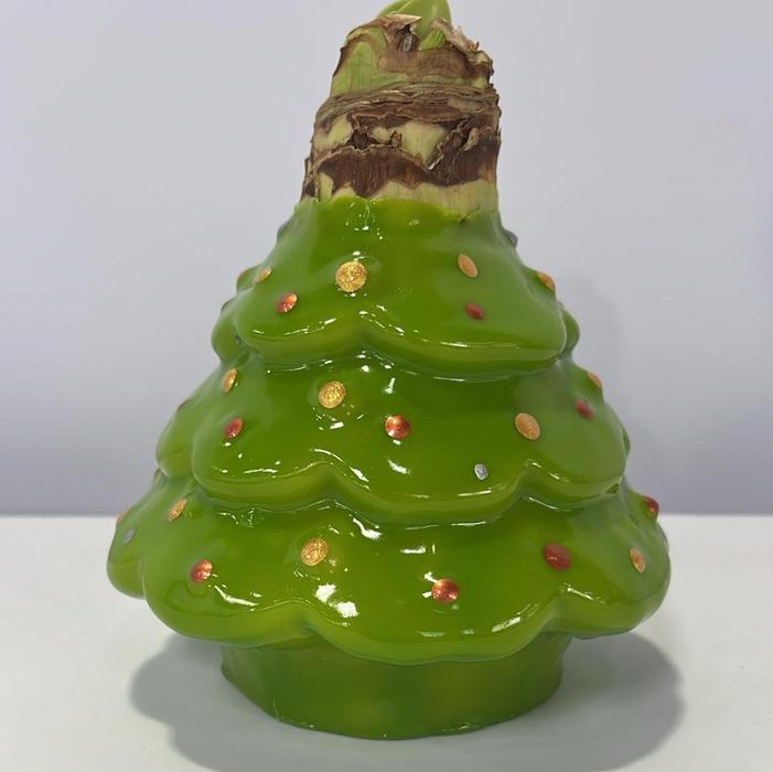 Wholesale Amaryllis Wax Figurine 'Christmas Tree' - Amaryllis | A.D.R. Bulbs