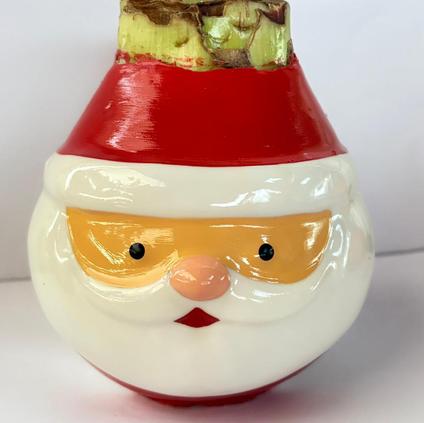 Amaryllis Wax Figurine 'Santa' 